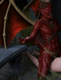 3DSimon Taylors Slimy Nightmare - Chapter 2. Devils Slut - part 4