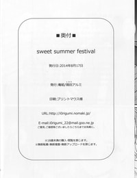 C86 Iorigumi Tokita Alumi Tasty Summer Festival - 스위트 서머 페스티벌 The IDOLM@STER Korean