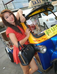 Thai very first timer goes from Tuk Tuk driver to a bare model on the rise
