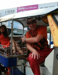 Thai very first timer goes from Tuk Tuk driver to a bare model on the rise