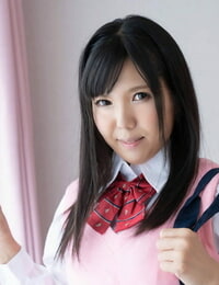 Japanisch Schulmädchen Juri Haruka bekommt Ihr cherry Fotze genagelt und Creampied