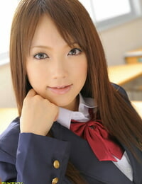 Sweet Japanese schoolgirl Nazuna Otoi gets plowed after classes