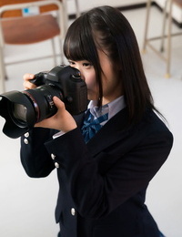 japonais écolière met en bas Son caméra Long assez pour Sucer off Son enseignant
