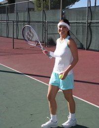 野 テニス プレイヤー Denice 暗 明らかに その 自然免疫 おっぱい - hairless Cunt