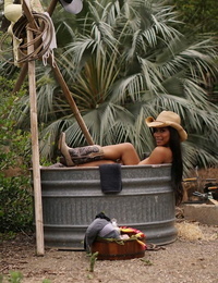 Cowgirl Jenna J Foxx com Doce aldravas é tentados :por: casado homem