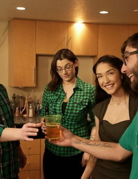 Jericha jem and piper perri feast st. patricks day with a 3 way - part 868