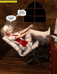 DBComix New Arkham for Superheroines 5 - All Work and No Play - part 3