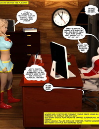 DBComix New Arkham for Superheroines 5 - All Work and No Play - part 3