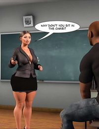 Ultra-kinky Father 3D Spank꧇ Teacher Marilia English