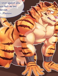 Un Musculaire Tiger cuntboy :Par: urakata5x PARTIE 3