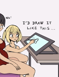 Lewdua Drawing the Perfect Dick