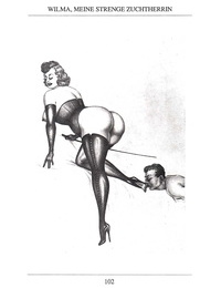 erotyczny Vintage rysunek