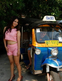 Another pretty Thai teen D/s Meena makes contact with Caucasian tourist