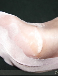 Close up photos featuring the pierced vagina of UK dame Girl Sarah