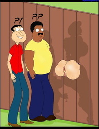 Family Guy XXX - Hole In The Fence