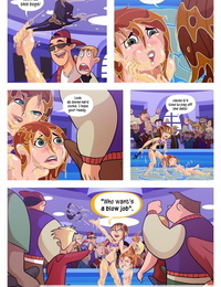 Taunt Comix- Cheer Fight- Kim Possible & Bonnie Lube Wrestling