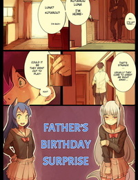 faustschetser – father’s Verjaardag VERRASSING