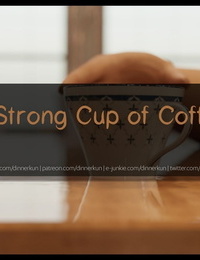 Abendessen Kun – ein starke cup der Kaffee