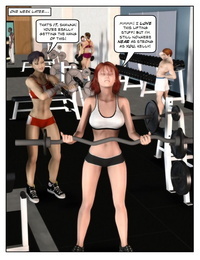sterk en gestapeld Fitnessruimte girls!!!