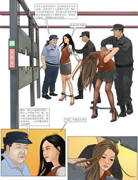 drie vrouw gevangenen 6 Chinees