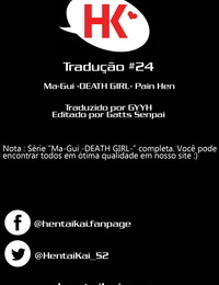 Homare Ma-Gui -DEATH GIRL- Pain Hen - DEATH Woman - Aches Arc COMIC Anthurium 015 2014-07 Portuguese - BR hentaikai.com