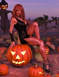 Cosmics3DAngels Glad Halloween