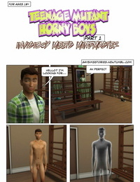 Teenager Mutant Naughty Boys – Invisiboy meets mindmaster
