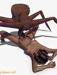 deepspace3d Alien monster verkrachting