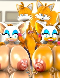 BlueApple Wild Bats + Wild Foxes Sonic The Hedgehog