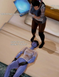 Overwatch D.omination Foot Fetish 3D - part 2