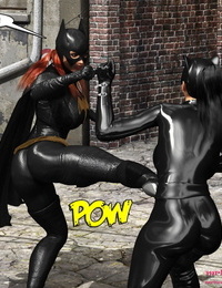 mrbunnyart batgirl vs Cain Kore