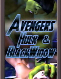 mongo bongo hulk & chiếm widow avengers