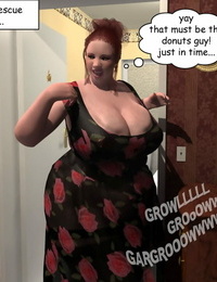 3Darlings Model Nadia eat Donuts - part 7