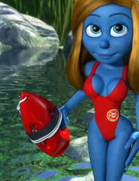 kondas peter Smurfette lifeguard