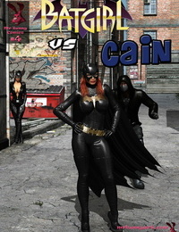 mrbunnyart batgirl vs Caim batman inglês