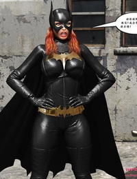 mrbunnyart batgirl vs Cain Batmanlı