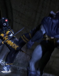Aggressive hammerings of Batman by Switchblade Queen - part 3