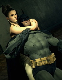 Brutal beatings of Batman by Switchblade Queen - part 4