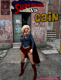 mrbunnyart supergirl vs Cain supergirl İngilizce