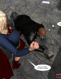 mrbunnyart supergirl đấu với Cain supergirl tiếng anh