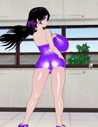 3D Custom Girl Purple Hair Corruption - part 3