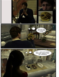 Lara croft 3d Comic onderhandeling