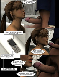 Lara croft 3d Comic onderhandeling