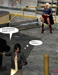 mrbunnyart supergirl đấu với Cain supergirl Người trung quốc