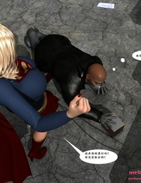 mrbunnyart supergirl vs Kain supergirl Chinesisch