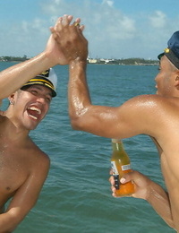 Check ou these gay lovemaking soirees on a boat nude in miami these gay studs get freak - part 1112