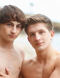 Cole claire and oliver saxton are frolicking on the beach in sup - part 170
