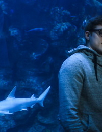 Gay twink blake mitchell and cole claire at the aquarium - part 767