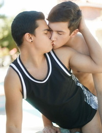 gay garçon Gabriel martin et jared Scotts ensemble piscine Talentueux - PARTIE 398