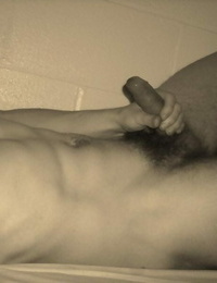 Bevy of an fledgling stud posing nude in his room - part 1769